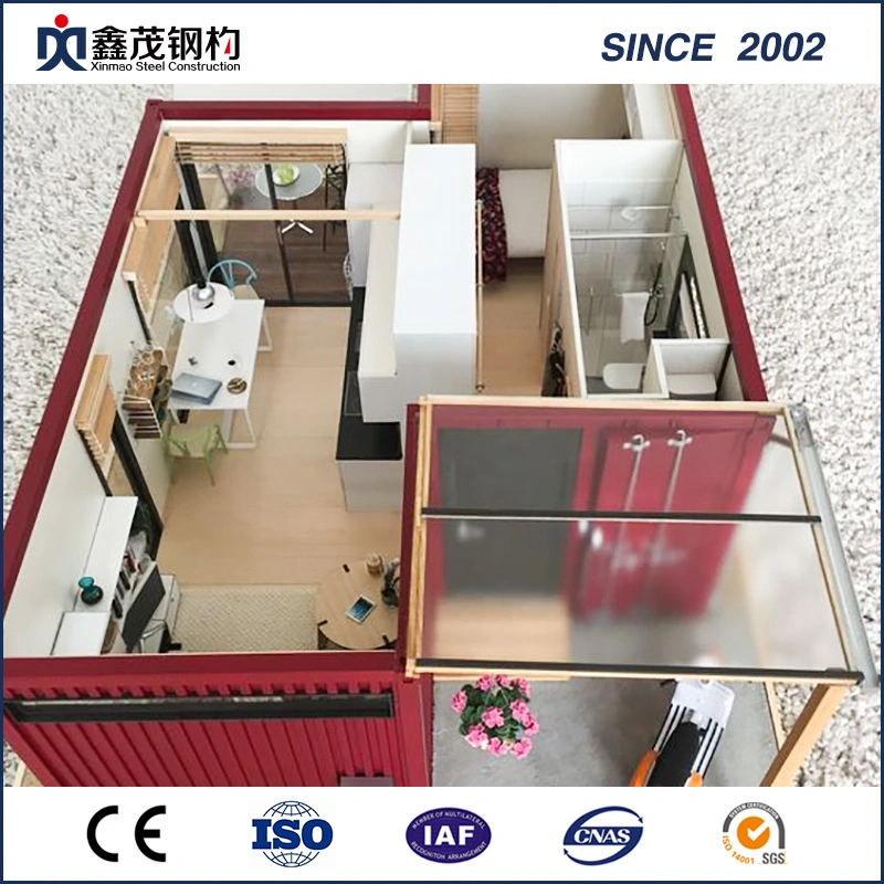 Casa Contenedor Prefabricada Móvil de China con Baño