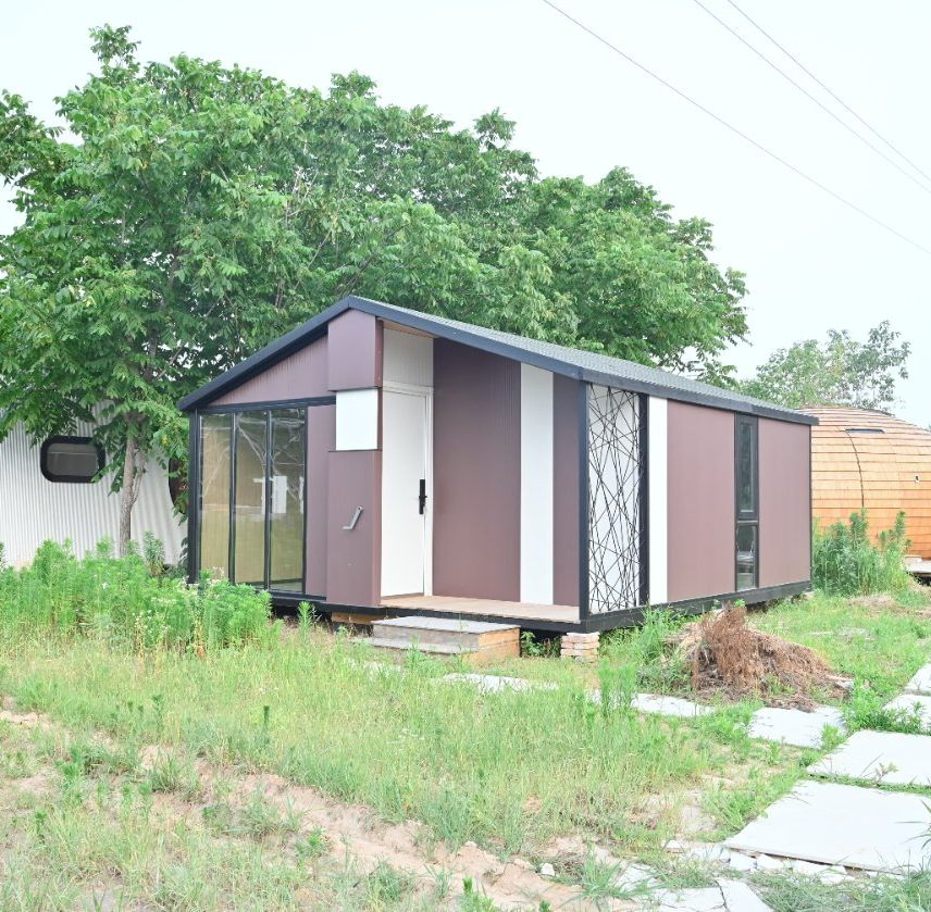 Villa Plegable Construida en Fábrica para Desarrollo de Adu en el Patio Trasero Casa Pequeña Global