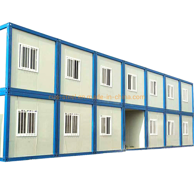 Casa modular prefabricada de acero rápida, económica y asequible