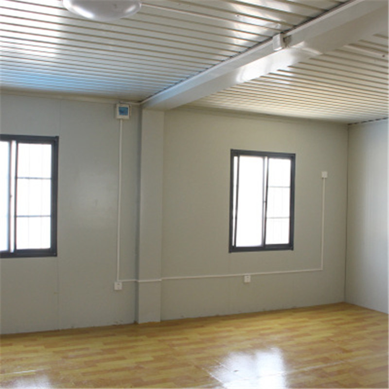 Casa de contenedor de dos pisos, rápida de construir y asequible