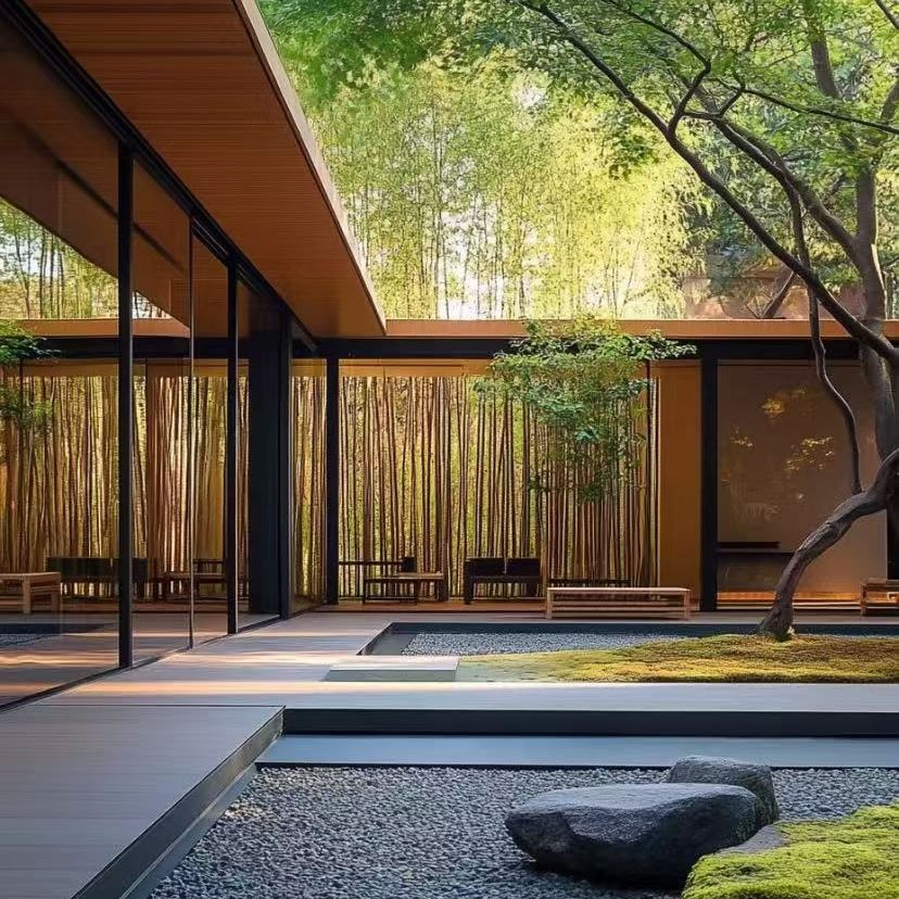 China construyó una moderna villa de acero ideal para alojamientos