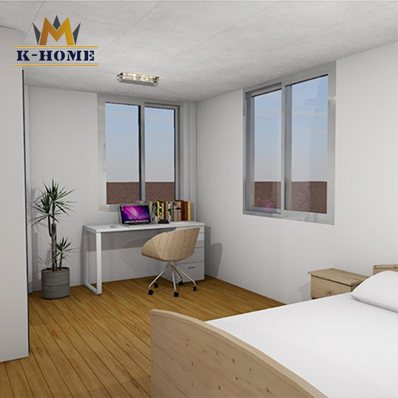 Hogar modular de contenedor, alojamiento móvil, campamentos, China