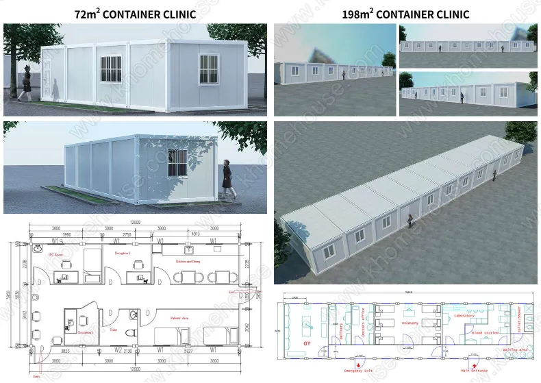 Clínica Prefabricada Médica Modular