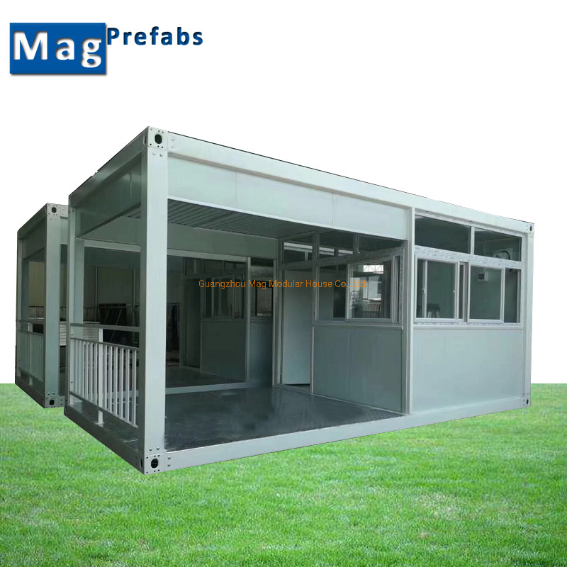 Casa Contenedor de Seguridad Móvil Diseño Moderno Oficina de Seguridad Hecho en China
