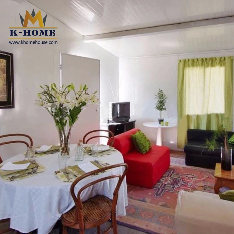 Casas pequeñas prefabricadas, villa diminuta en paquete plano
