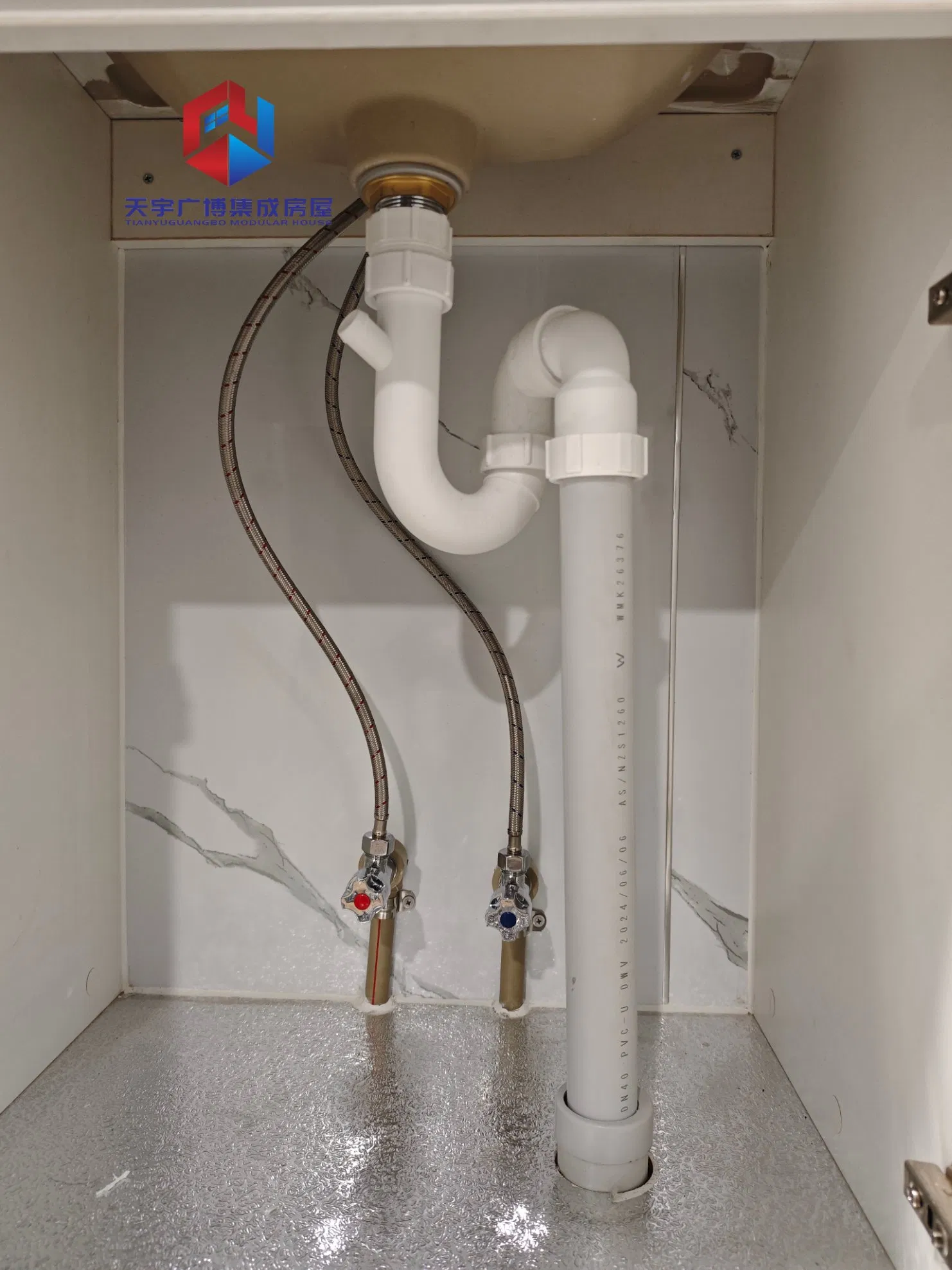 L5900 * W2260 H2550 mm 20FT Contenedor Desplegable Expandible para Cabina