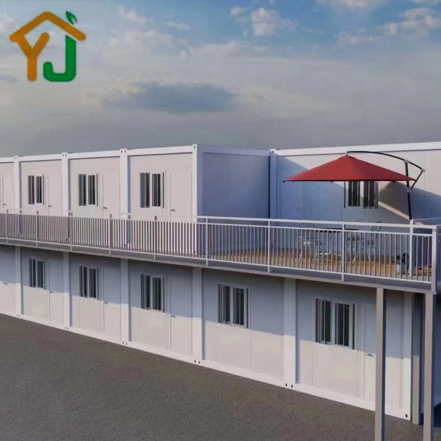 Vivienda modular de acero prefabricado moderna para una instalación rápida