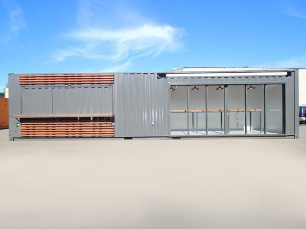 Restaurante Estructura de Acero Modular Contenedor Cafetería