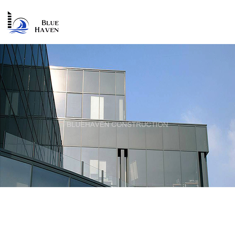 Estructura de acero anti óxido modular y expandible para oficina de gestión en contenedor