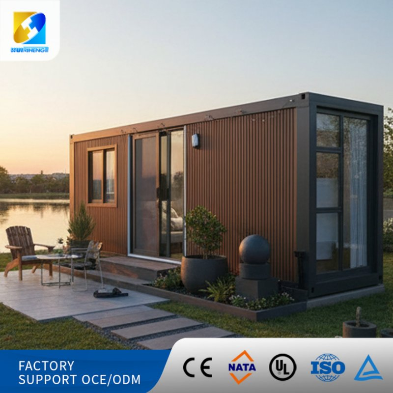 Casa Contenedor Prefabricada de Montaje Rápido para Campamentos de Construcción