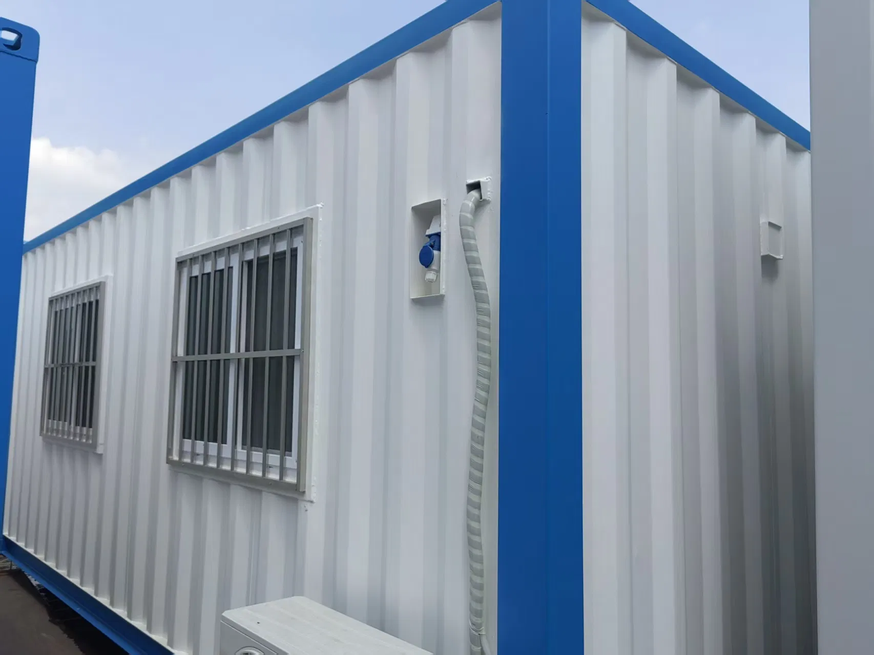 Casa Contenedor Prefabricada Portátil Personalizada 20 Oficina Modular con Precio de Fábrica