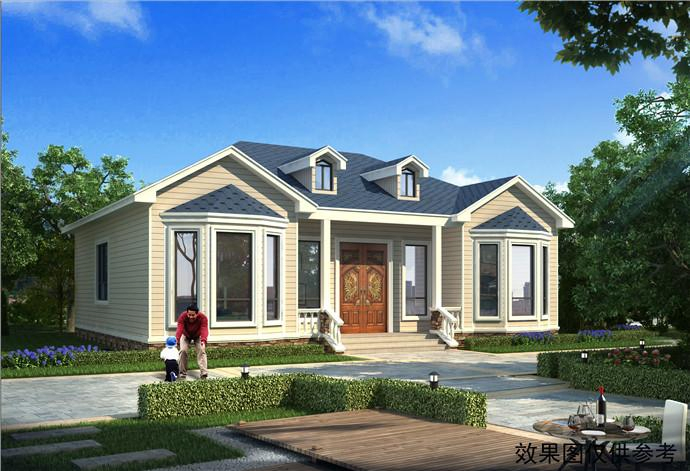Villa Prefabricada Innovadora Construida Con Acero de Alta Resistencia y Recubrimiento Protector