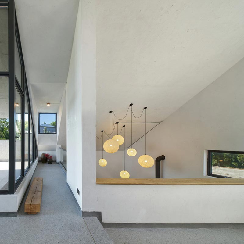 Villa de Acero Ligero Prefabricada Construida con Estándares Ecológicos de Prefabricados de Au/CE/EE.UU