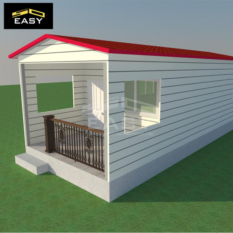 Villa de vacaciones prefabricada de acero ligero para vivir en familia