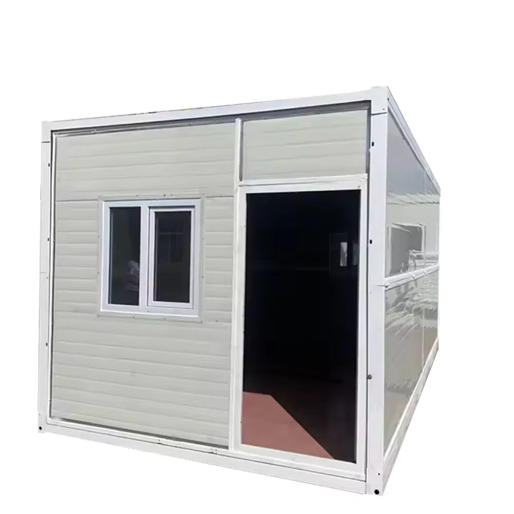 Precio de fábrica de casa modular prefabricada de lujo plegable en paquete plano