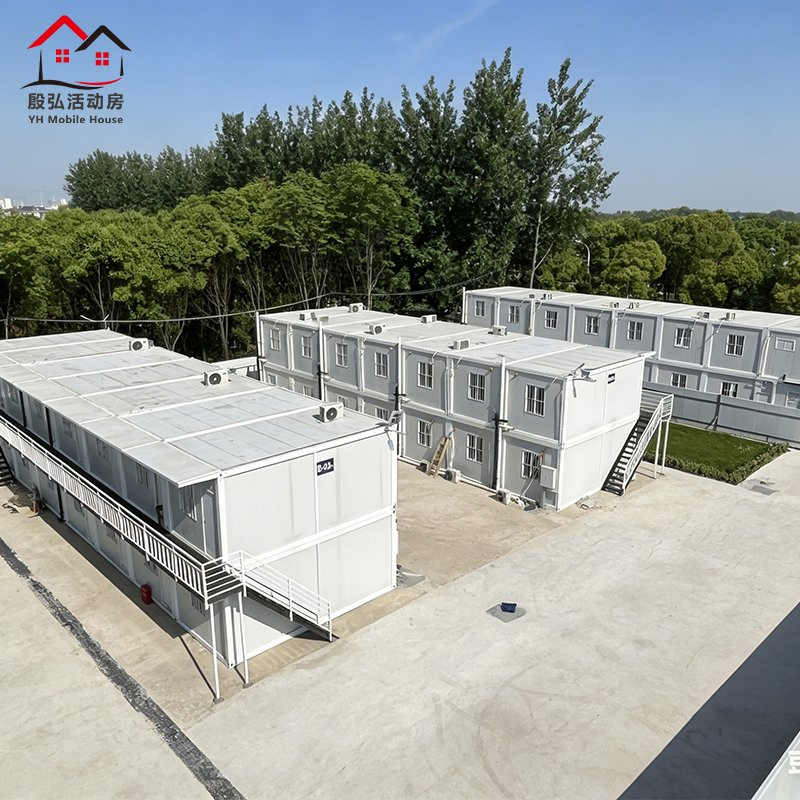 Alojamiento de Contenedores de Bajo Costo, Alojamiento Prefabricado para Trabajadores, Alojamiento de Tablero de Actividades, Dormitorio para Personal de Construcción