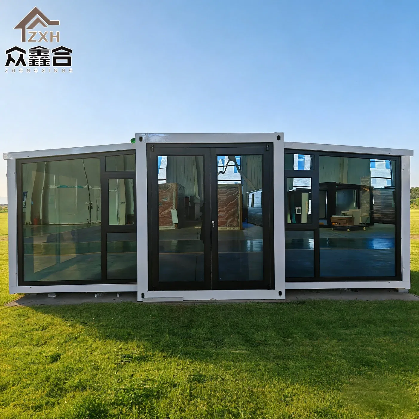 Cabina residencial prefabricada expandible lista para usar de modernización 3 dormitorio