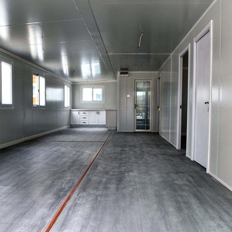 Casas Contenedor Prefabricadas Plegables Extendidas, 4oft Contenedor de Vivienda Plegable Cabina Expandible Casa Contenedor Plegable