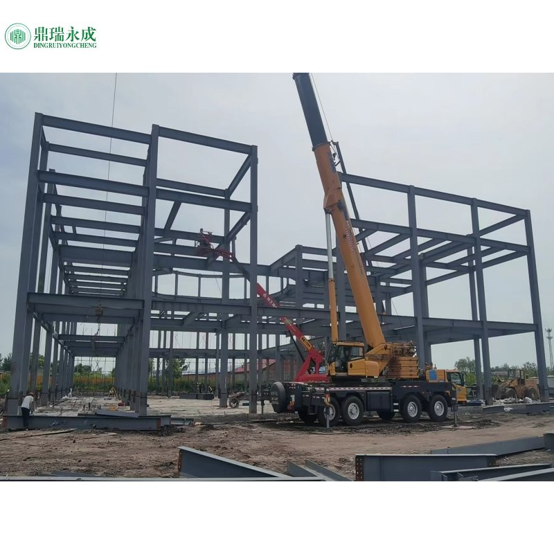 Material de construcción de diseño gratuito casa prefabricada de marco de acero