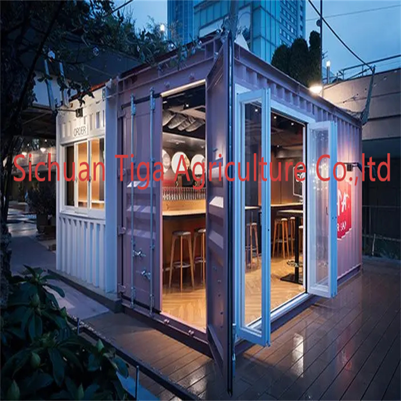 Precio de fábrica bienes raíces casa contenedor prefabricada cabaña de lujo modular moderna oficina contenedor