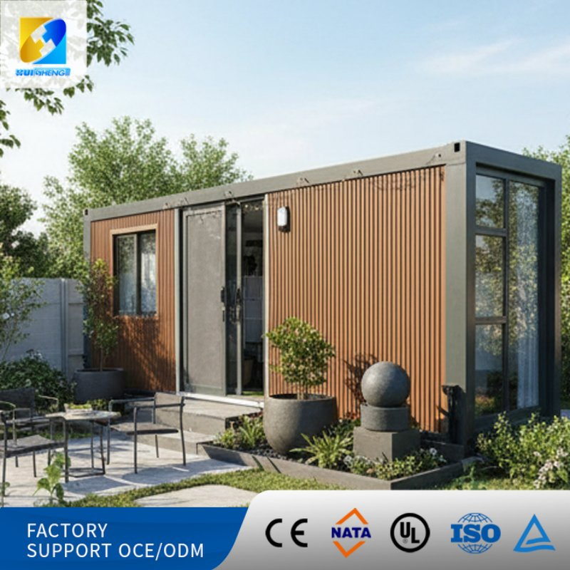 Casa Contenedor Prefabricada de Montaje Rápido para Campamentos de Construcción