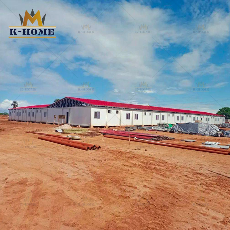 Hogar modular de contenedor, alojamiento móvil, campamentos, China