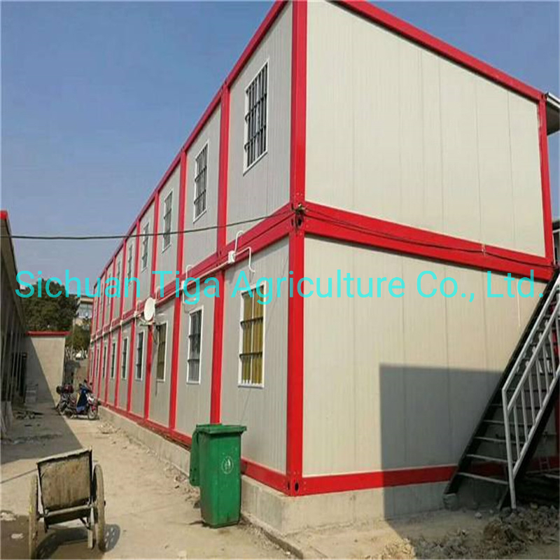 20FT Unidad de Contenedor Plegable Moderna en el Sitio de Construcción de Dormitorios Módulos Prefabricados en Venta