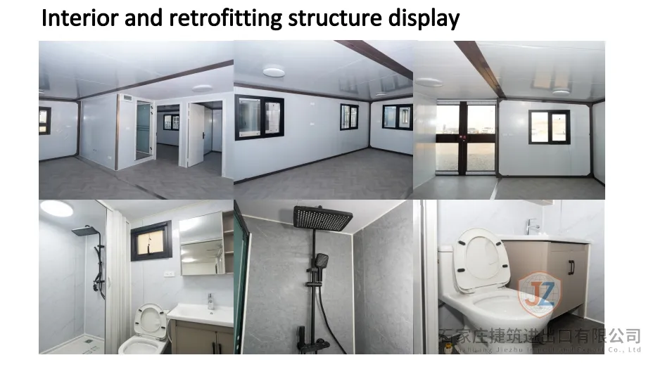 Casas contenedor de ensamblaje rápido