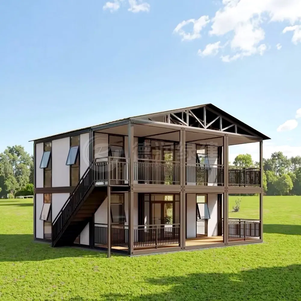 Residencia Principal Fácil de Construir con 2 Capas Villa Contenedor Expandible