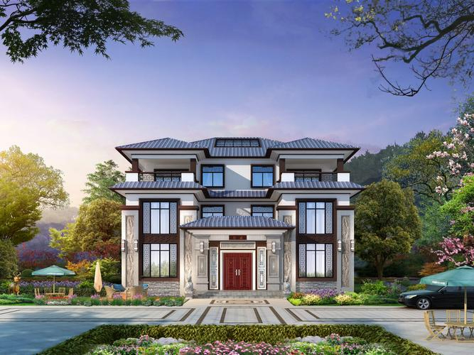 Villa Prefabricada Innovadora Construida Con Acero de Alta Resistencia y Recubrimiento Protector