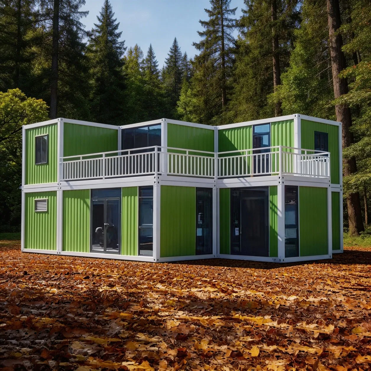 Casa modular de construcción rápida de EPS, casa contenedor integrada, casa prefabricada