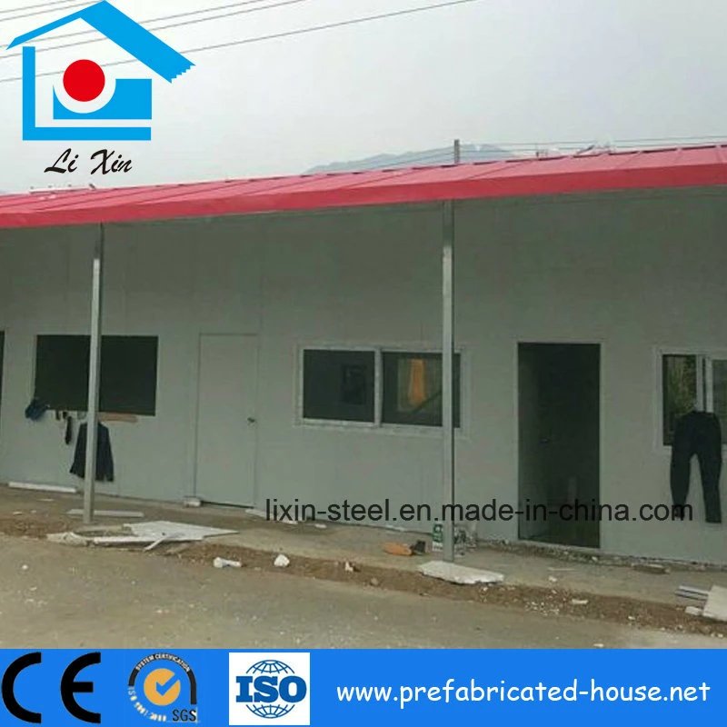 Casa prefabricada de acero para campamento de trabajadores con nuevo diseño de estructura de acero