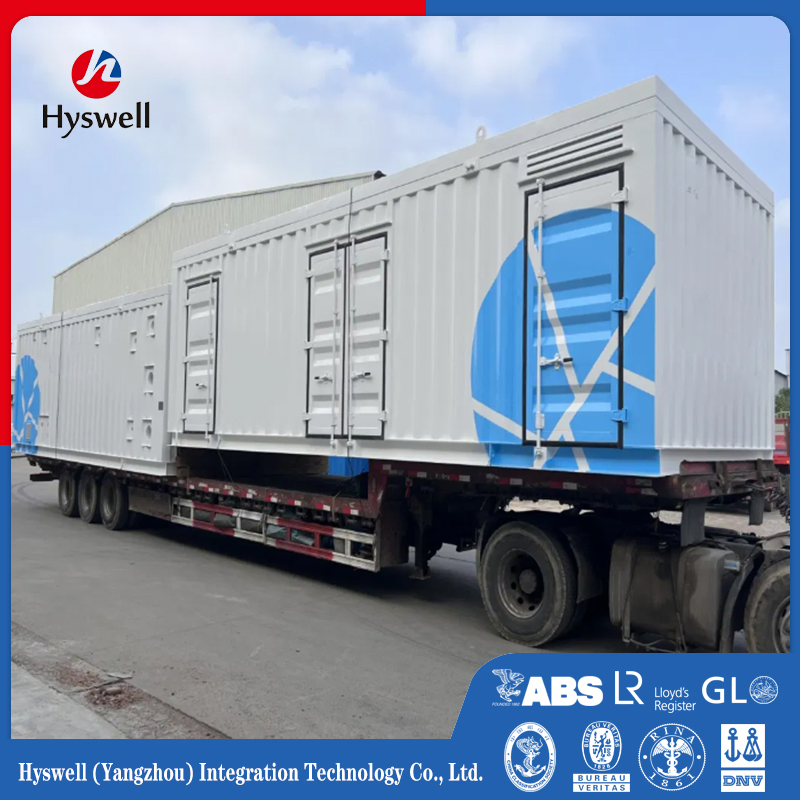 Contenedor de Bunker de Oxígeno Médico Hyswell Cabina de Equipos Médicos