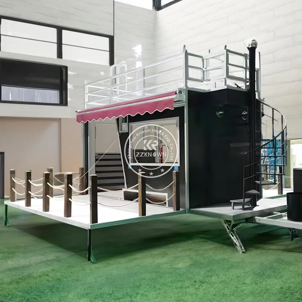Actualiza a una caja de snacks moderna en un contenedor de envío 20FT o 40FT modificado para tu cafetería