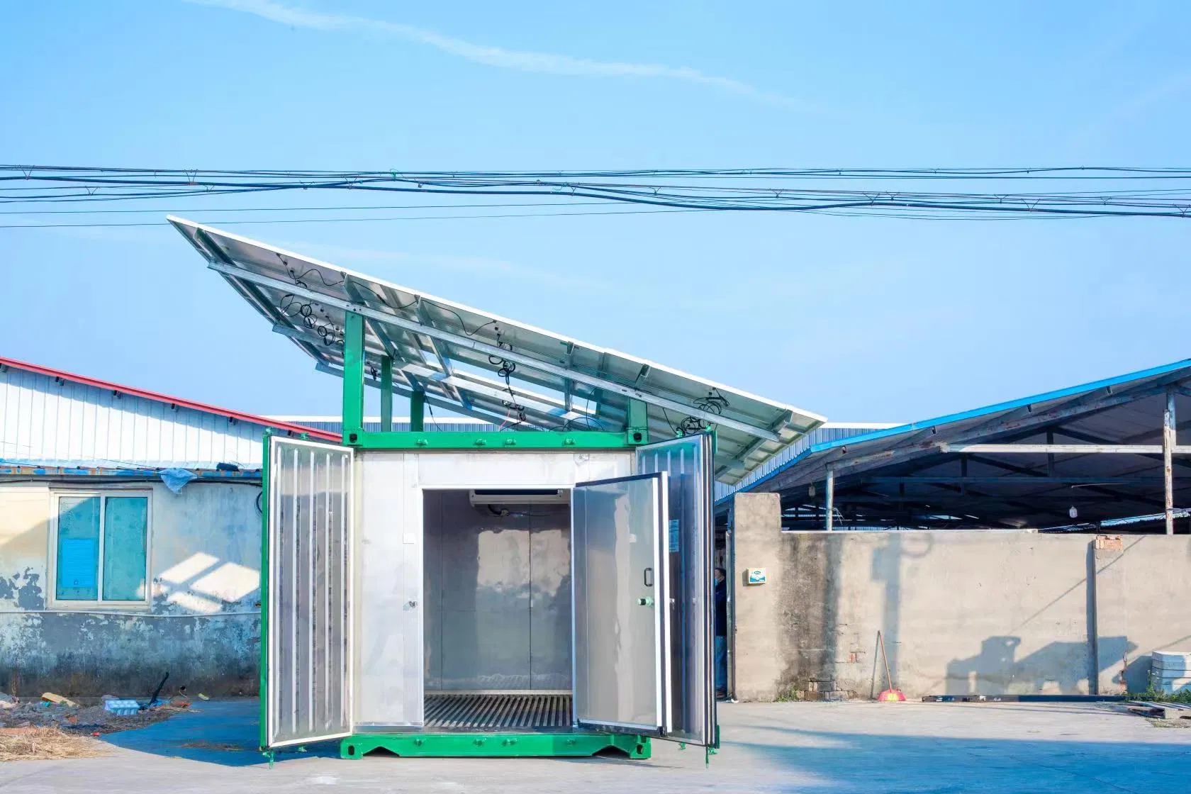 Contenedor Refrigerado Reefer 20FT 40FT Casas Prefabricadas de Lujo 20FT Cafetería de Contenedor de Envío