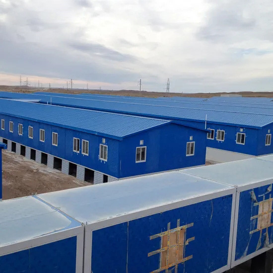 Casa de contenedor de dos pisos, rápida de construir y asequible