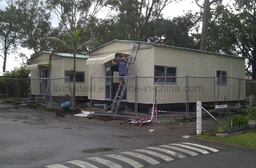 Casa Prefabricada Temporal Campamento de Alojamiento Modular