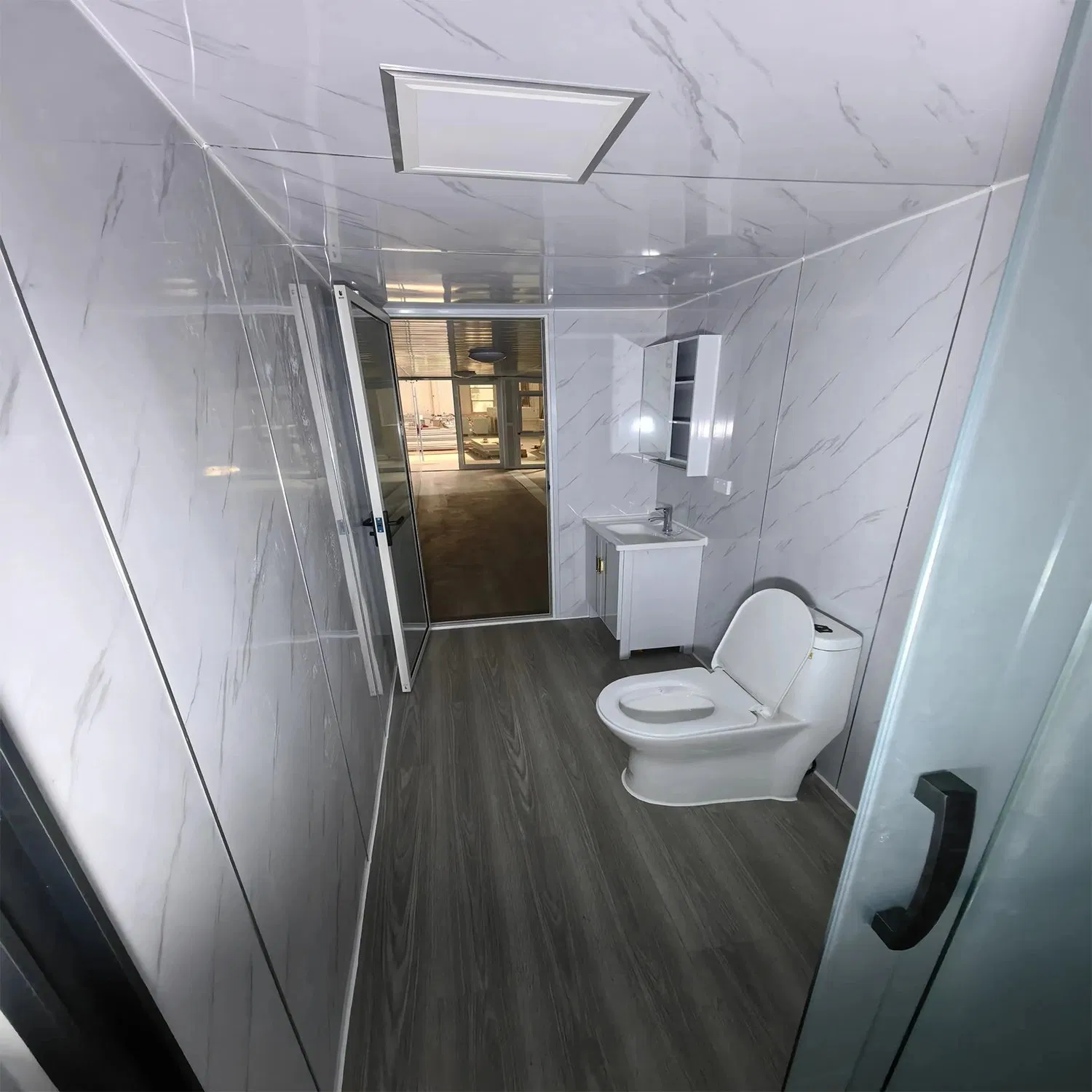 Villa Expandable Resistente al Viento y Resistente a Terremotos Estructura de Acero Prefabricada Contenedor