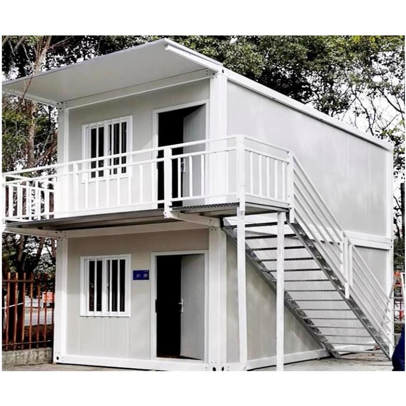 20FT Casa Contenedor Moderna de Lujo Prefabricada Micro Móvil de Montaje Rápido