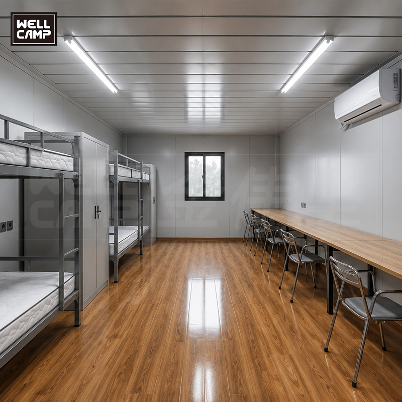 Homes Prefabricated Houses Turnkey Camp Solution Green Building Detachable Container Accommodation