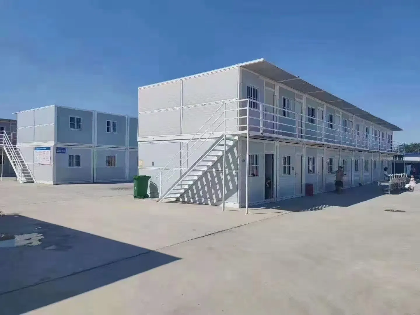 Casa contenedor moderna prefabricada a prueba de fugas y humedad móvil