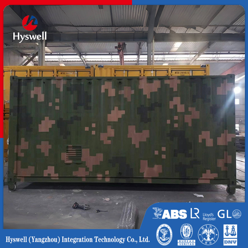 Contenedor de Bunker de Oxígeno Médico Hyswell Cabina de Equipos Médicos