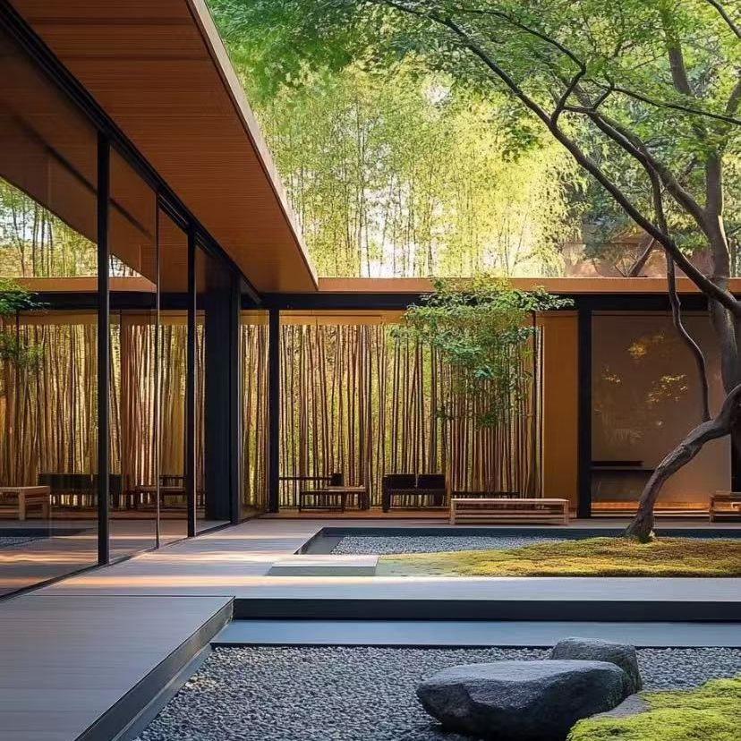 China construyó una villa de acero con una solución rentable