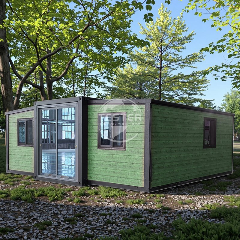 20FT Casa Contenedor Modular Prefabricada para Montaje Rápido