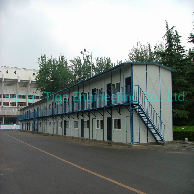Alojamiento temporal para trabajadores de fácil montaje de techos Color Bond, campamentos modulares prefabricados móviles