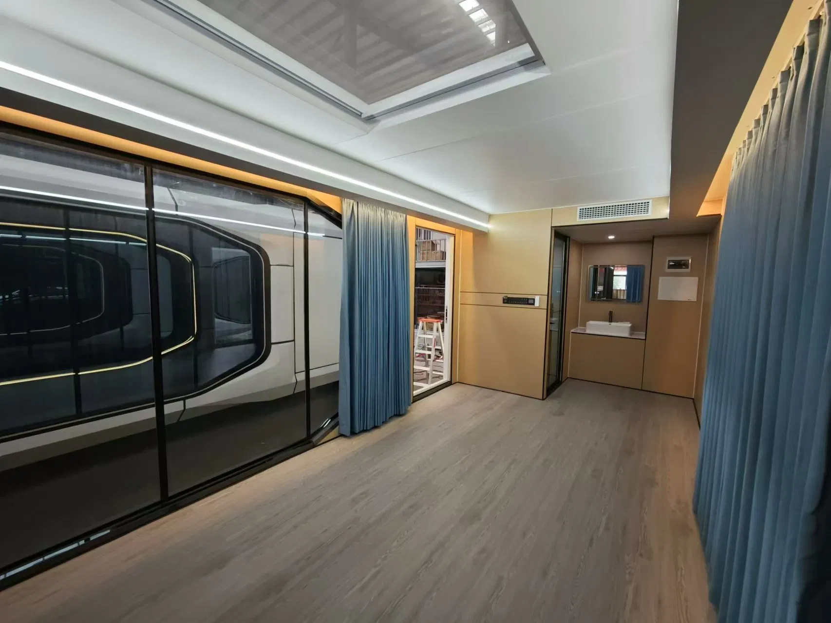 Cabaña de jardín modular premium de lujo contenedor móvil por fabricante chino