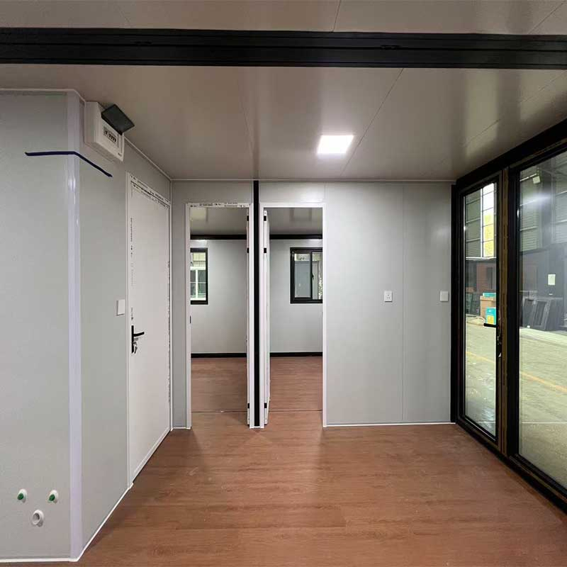 20FT Tienda de Contenedores Expandibles Kiosco Cafetería Espacio Comercial Modular
