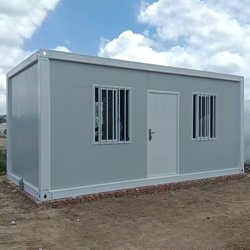 Cabaña modular prefabricada de techo plano personalizada para hotel familiar