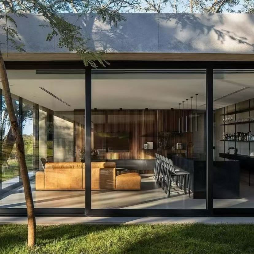 Villa de Acero Construida en Fábrica con Solución Rentable