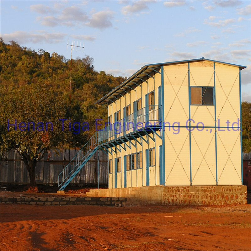 Trabajador Temporal de Sitio de Construcción Móvil Hogar Económico Tipo K Vivienda Prefabricada para Fuerza Laboral